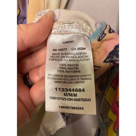 Wrangler Barbie Girls Printed Long Sleeve Snap Dress Medium - Picture 7 of 8